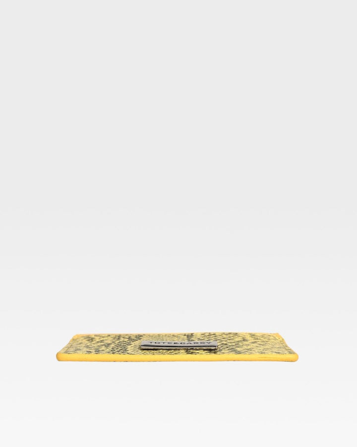 PY Card Holder Wallet in Yellow