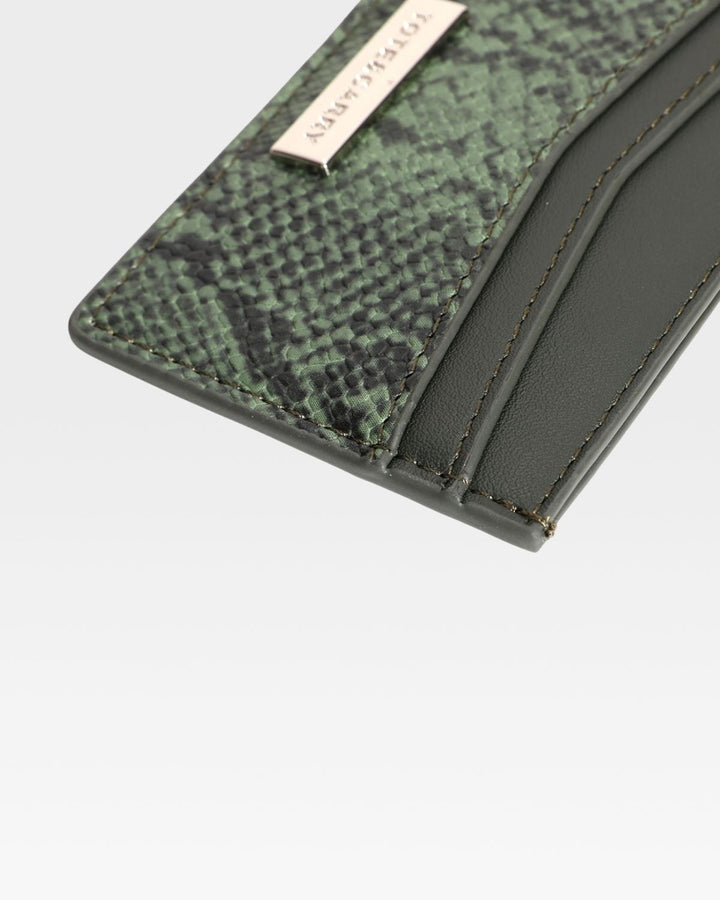 PY Card Holder Wallet in Green