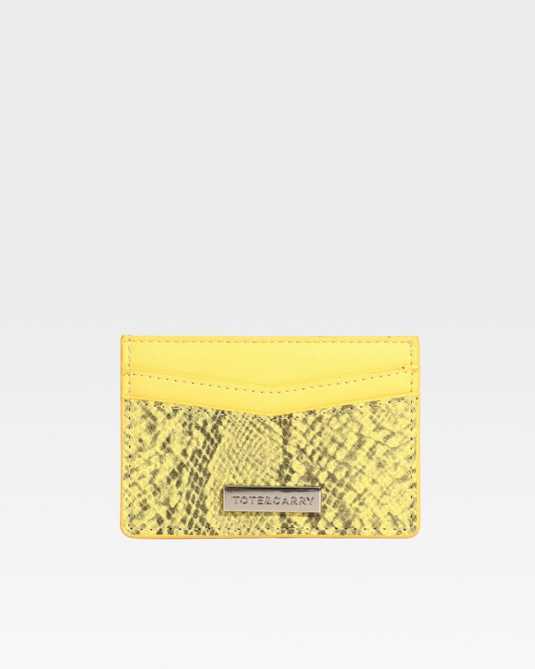 PY Card Holder Wallet in Yellow