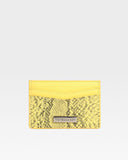Exotic Card Holder Wallet in Yellow