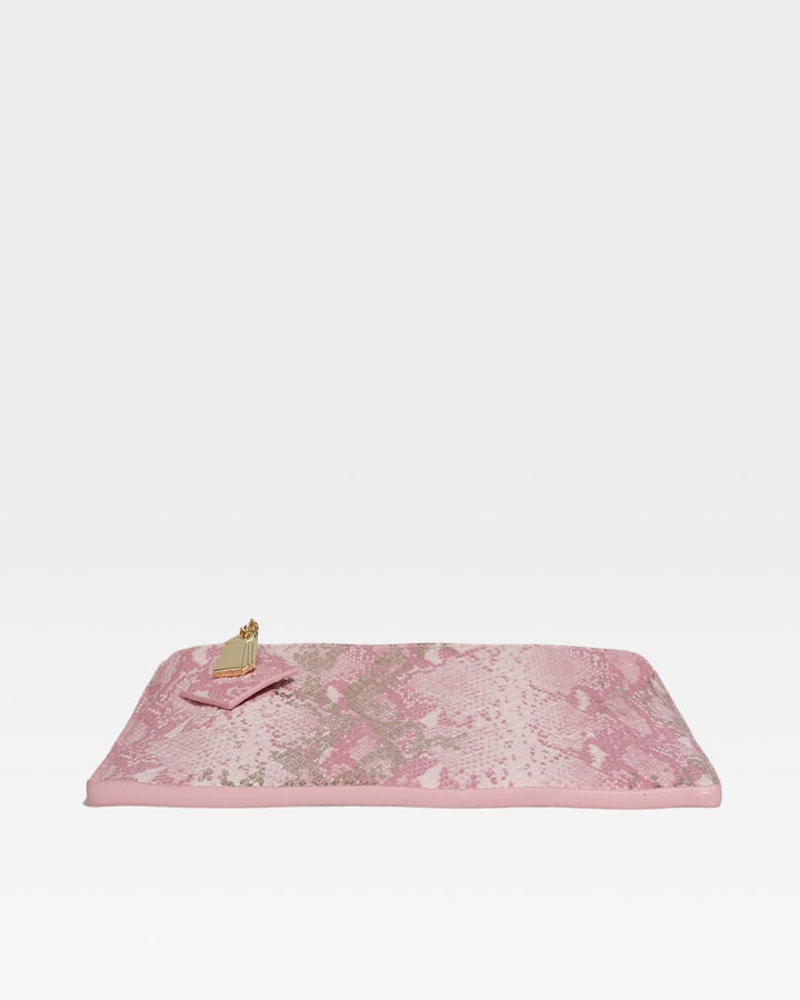 PY Clutch Handbag in Pink