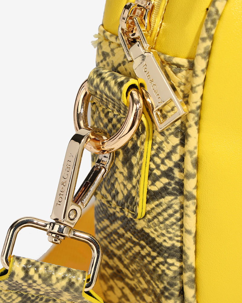 Exotic Crossbody Bag in Yellow – Tote&Carry1