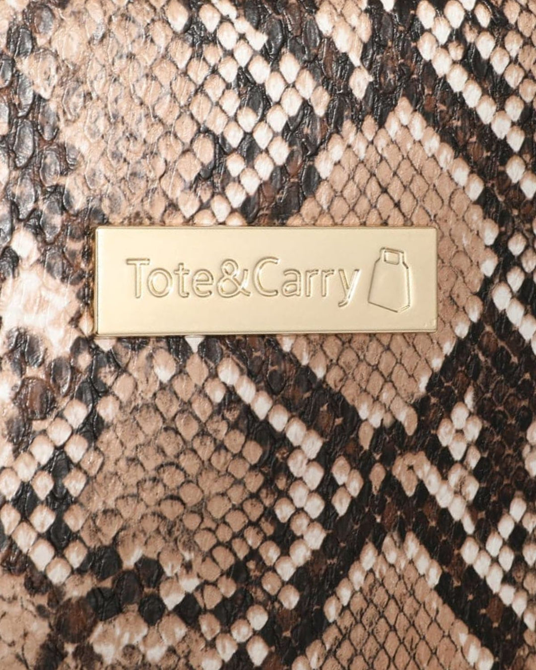 PY Tote Bag in Brown