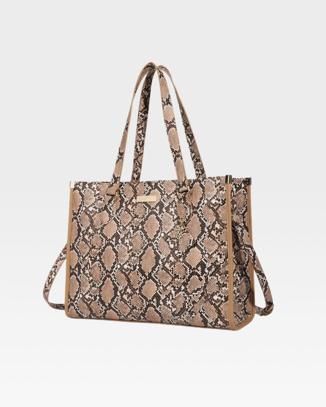 PY Tote Bag in Brown