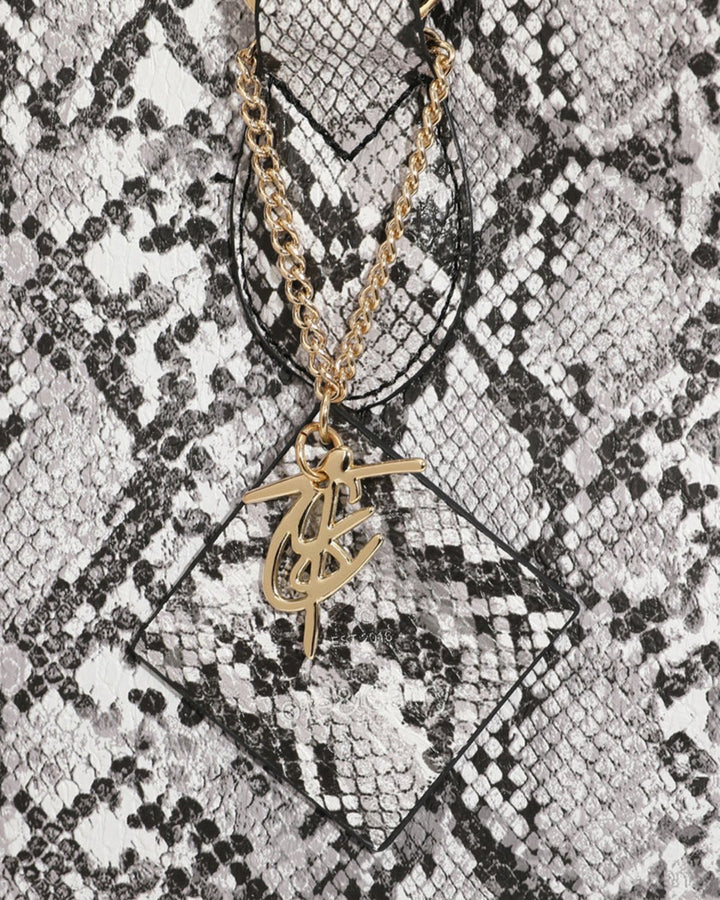 PY Tote Bag in White