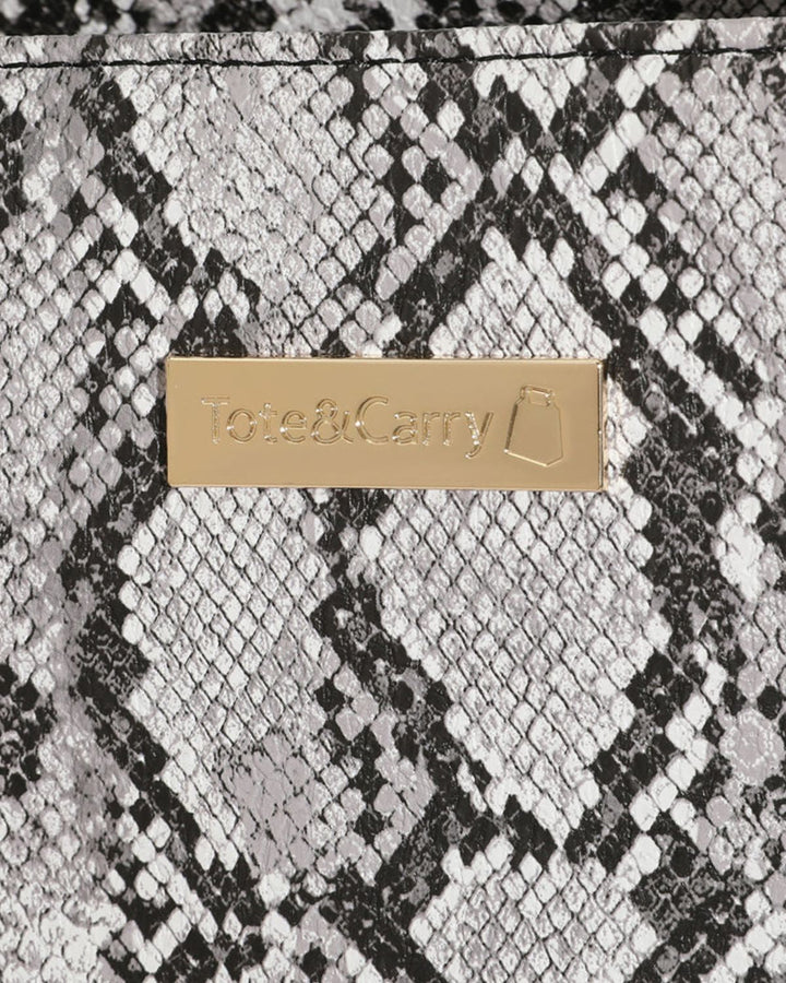 PY Tote Bag in White