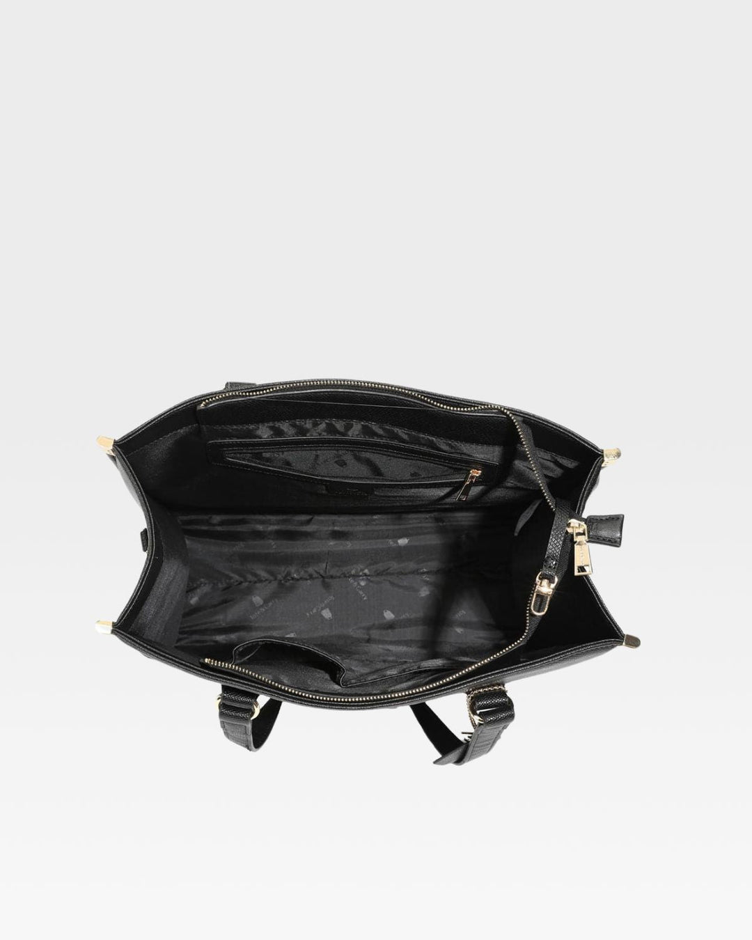 PY Tote Bag in Black Red Bottom