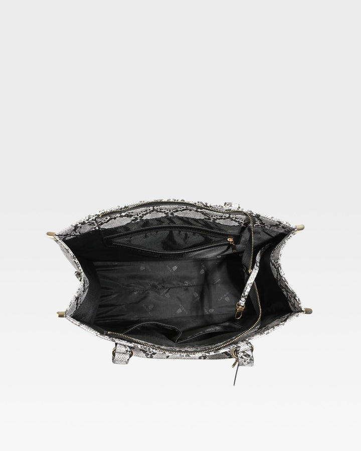 PY Tote Bag in White