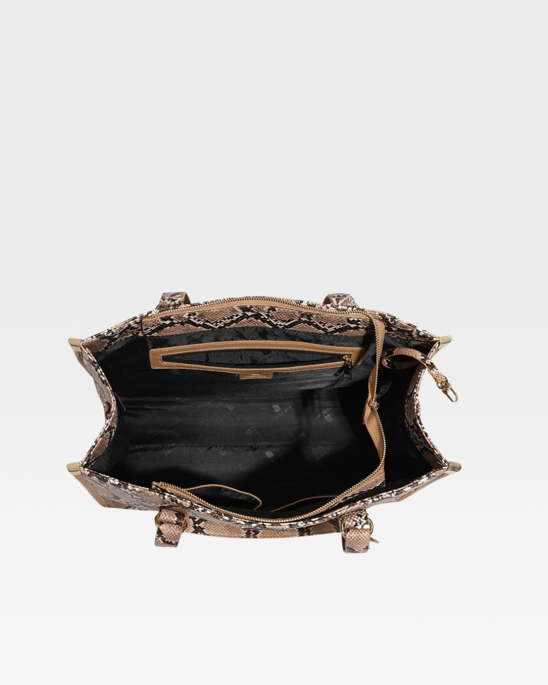 PY Tote Bag in Brown