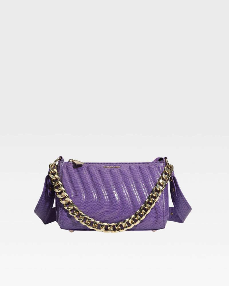 Exotic Shoulder Bag in Purple