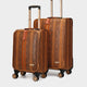 Exotic 2-Piece Luggage Set in Brown