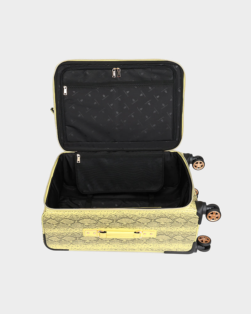 PY 2 Piece Suitcase Set in Yellow