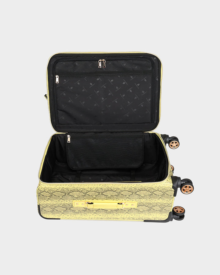 PY 2 Piece Suitcase Set in Yellow