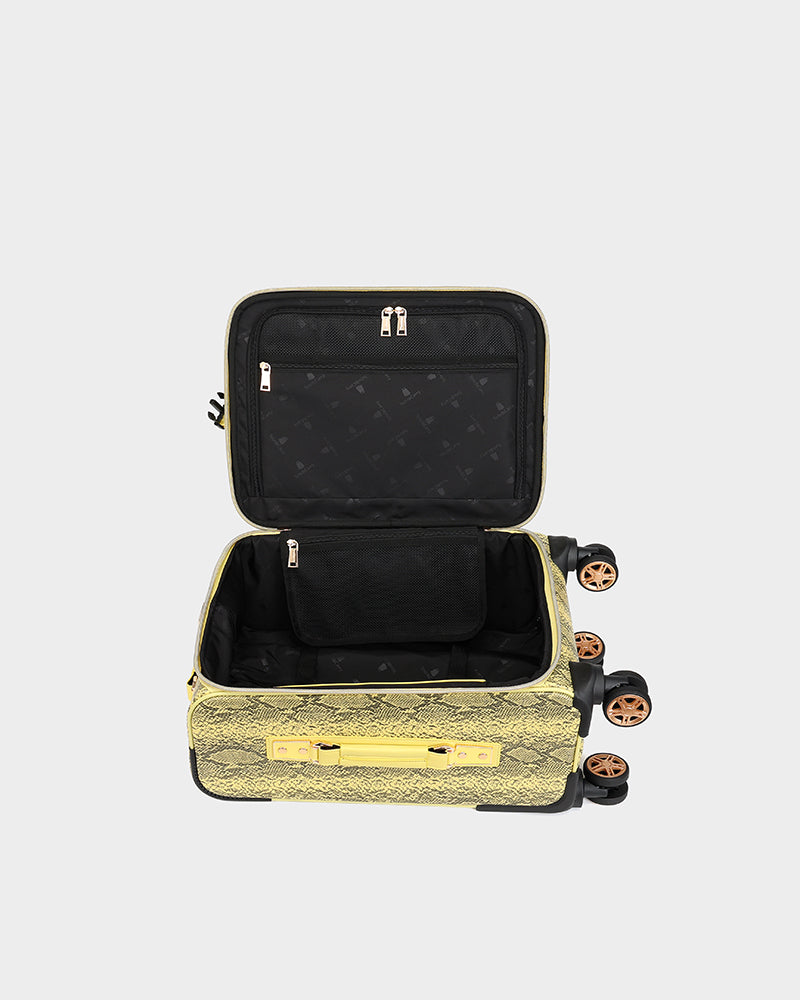 PY 2 Piece Suitcase Set in Yellow
