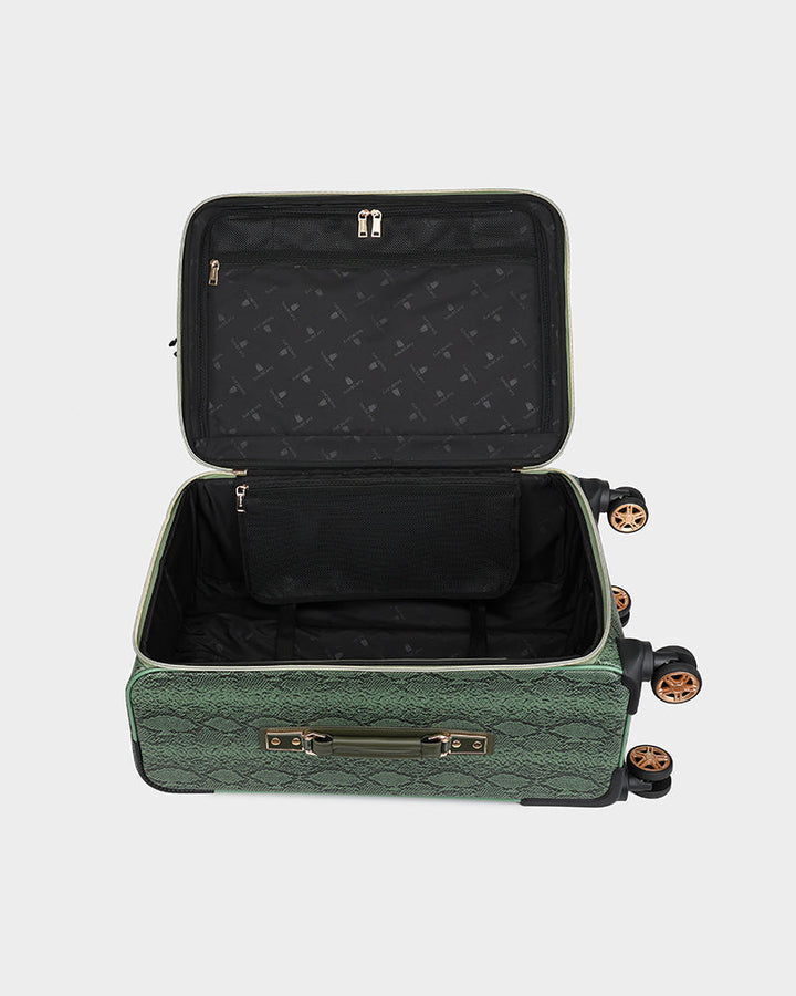 PY 2 Piece Suitcase Set in Olive