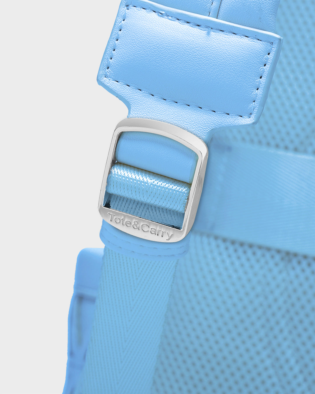 First Class Backpack in Baby Blue