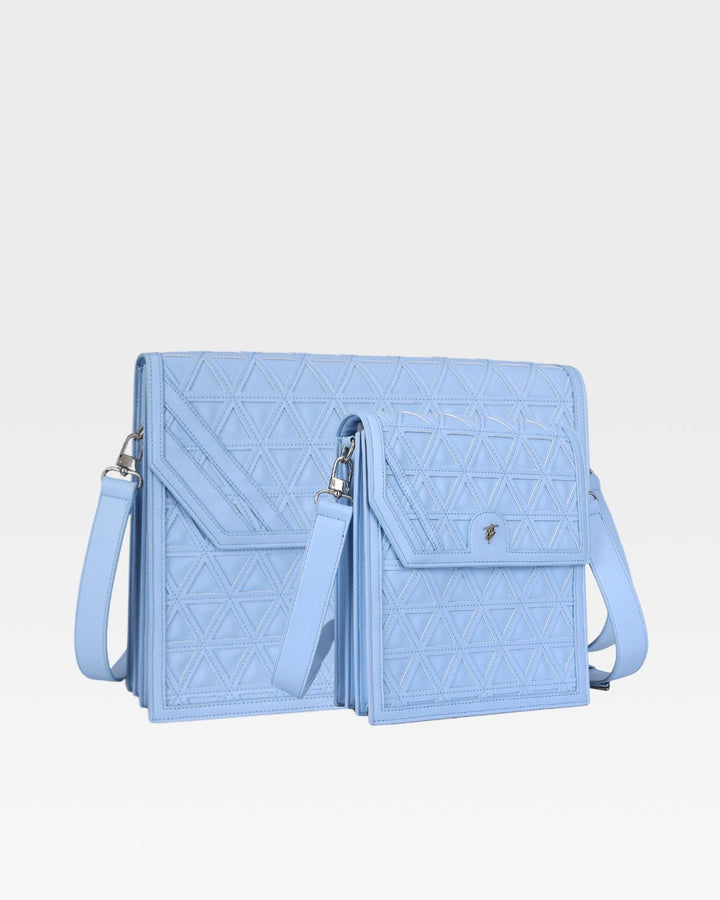 Woven Harmony Set in Baby Blue