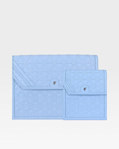 Woven Harmony Set in Baby Blue