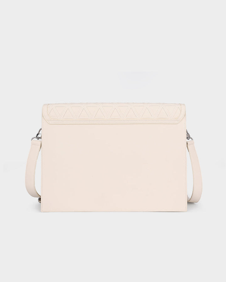 Woven Harmony Set in Cream White