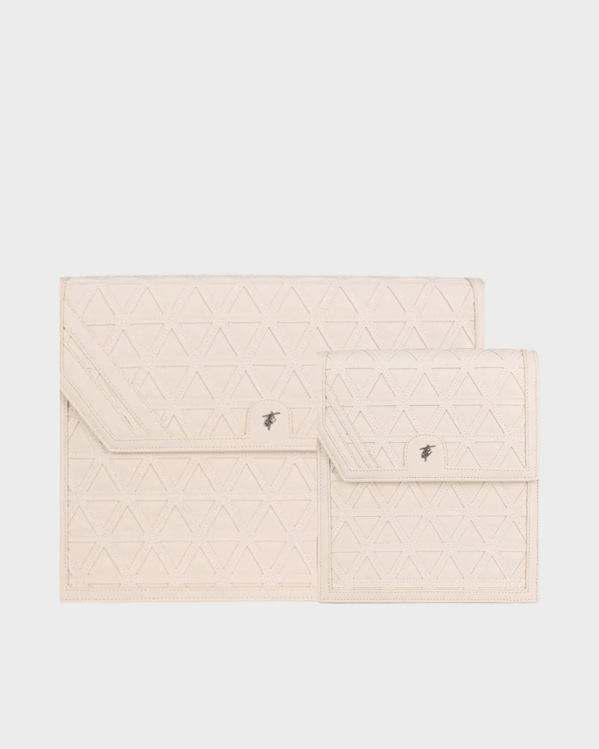 Woven Harmony Set in Cream White