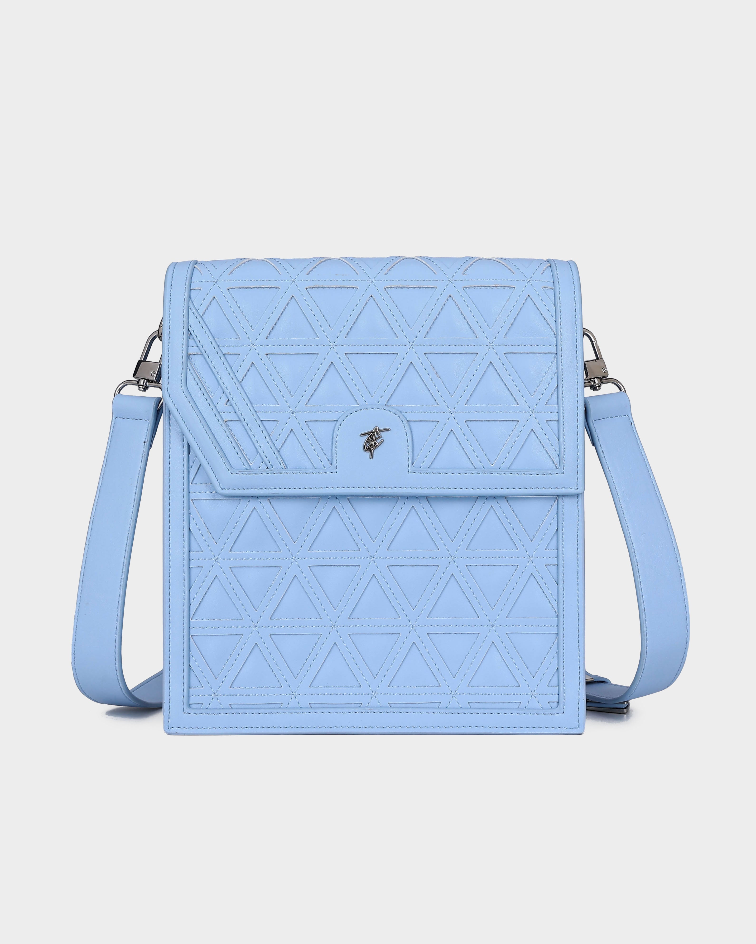 First Class Mini Crossbody Bag in Baby Blue – Tote&Carry