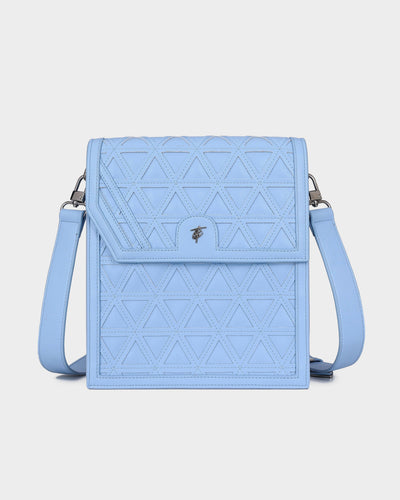 First Class Mini Crossbody Bag in Baby Blue