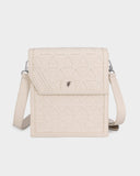 First Class Mini Crossbody Bag in Cream White