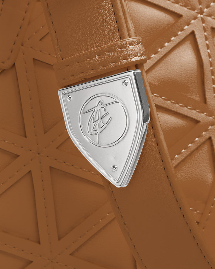 First Class Tote Bag in Caramel