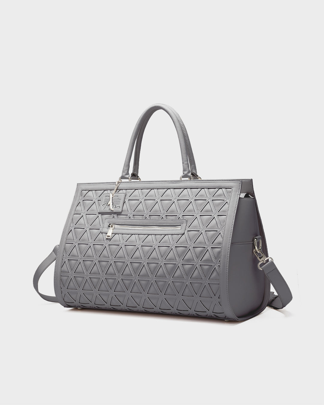 First Class Tote Bag in Grey