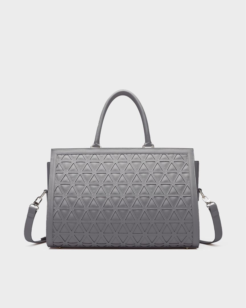 First Class Tote Bag in Grey