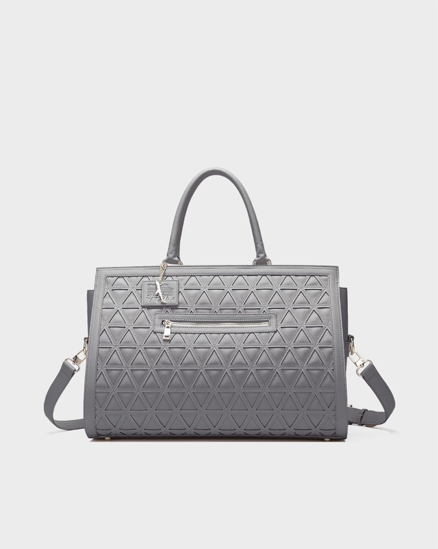 First Class Tote Bag in Grey