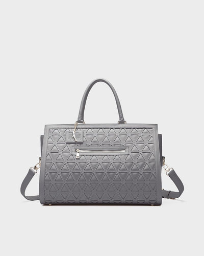First Class Tote Bag in Grey