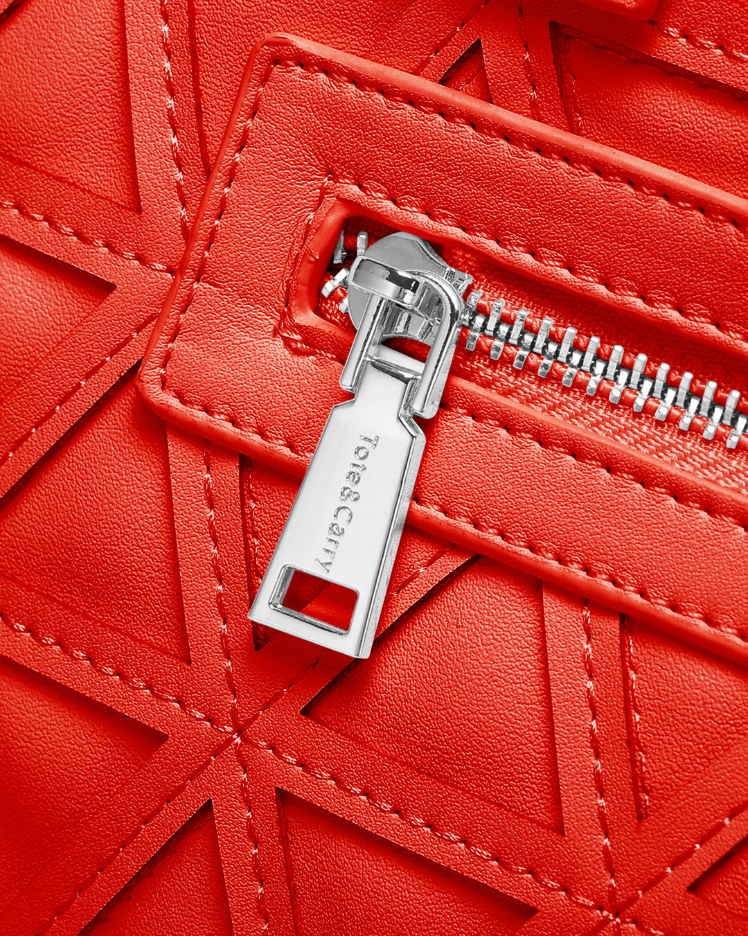 First Class Tote Bag in Red