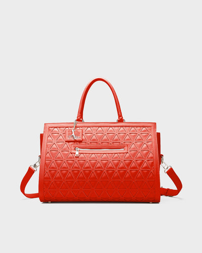 First Class Tote Bag in Red