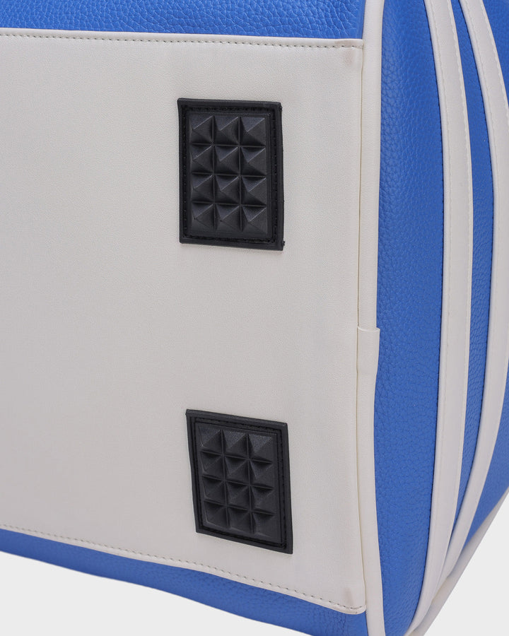 Globetrotter Weekender Duffle Bag in Blue