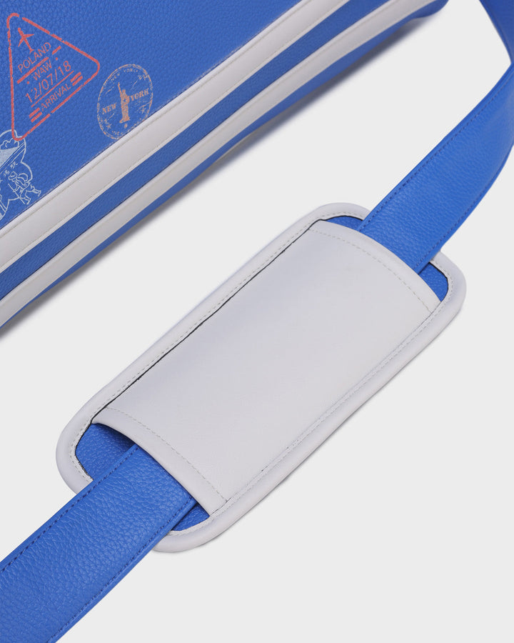 Globetrotter Weekender Duffle Bag in Blue