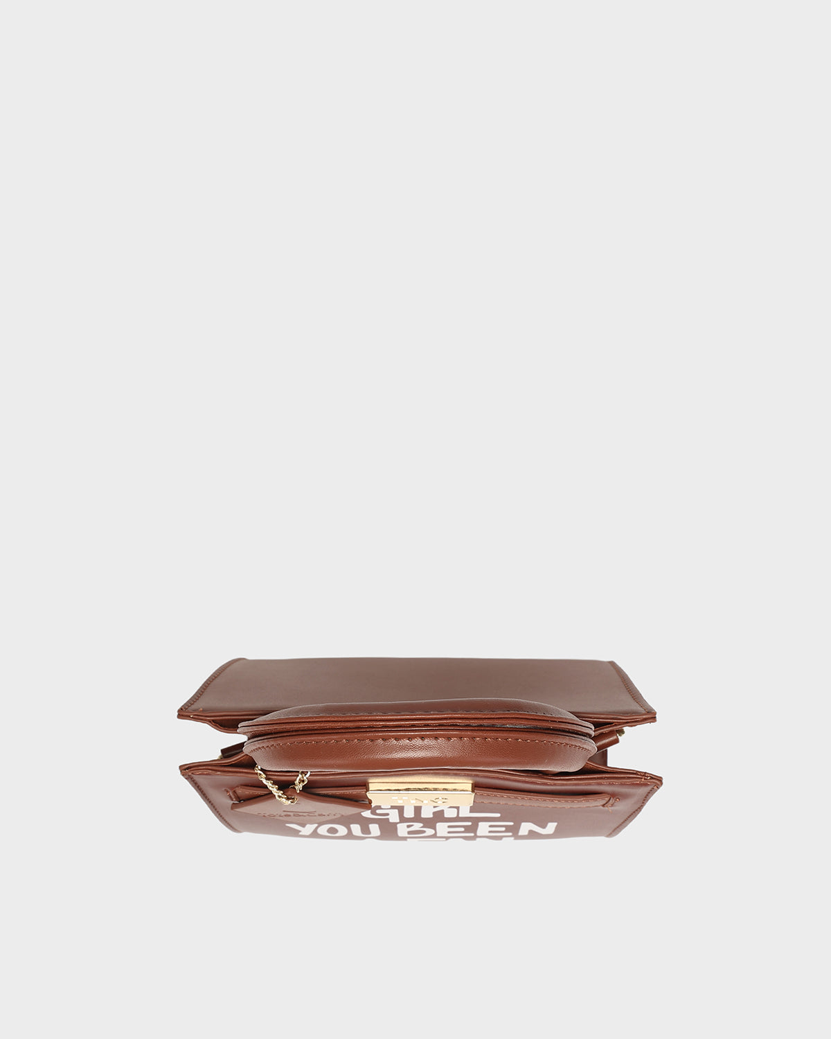 Girl You Been a Fan Mini Tote in Chocolate