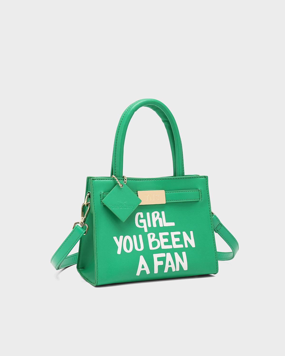 Girl You Been a Fan Mini Tote in Green