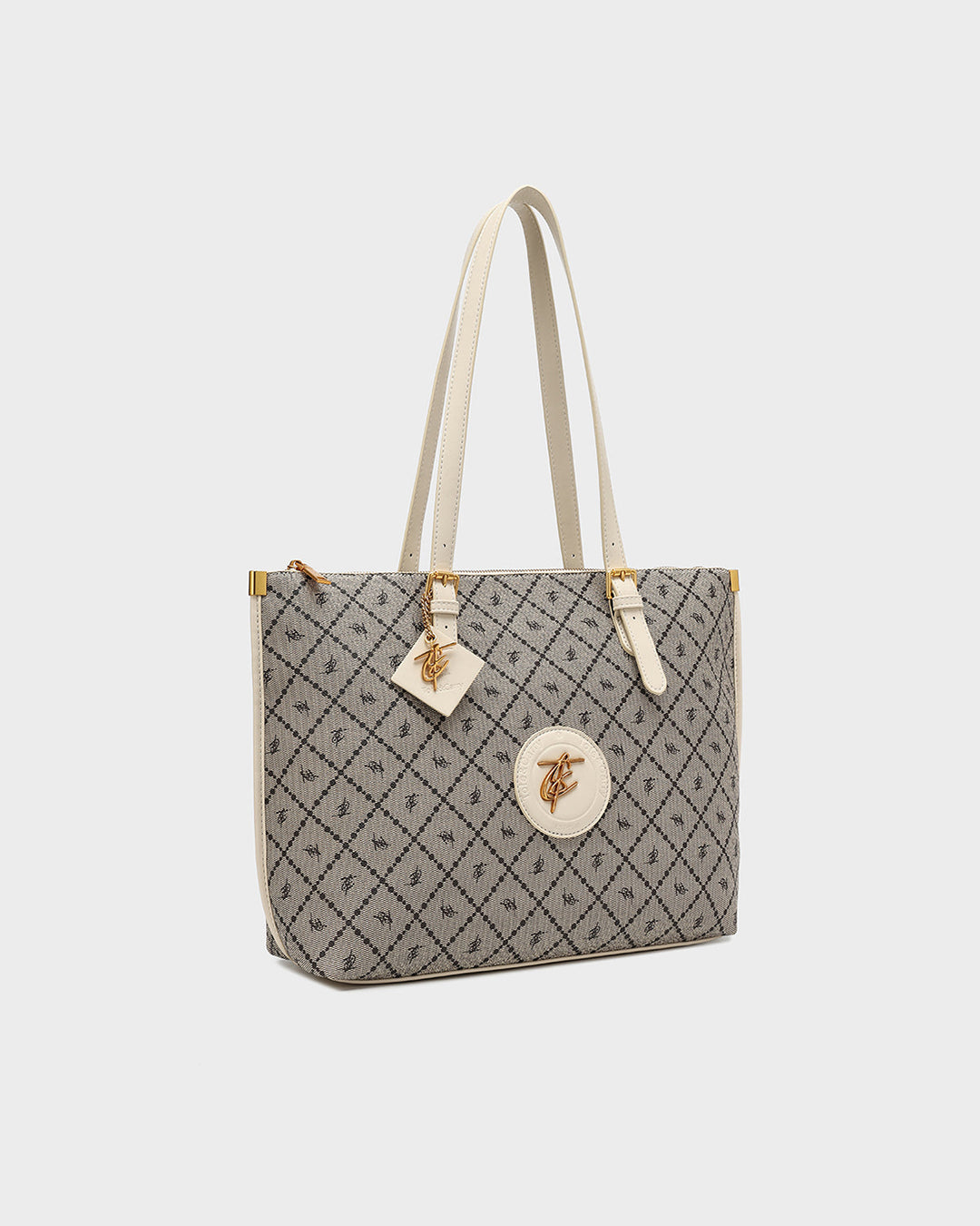 Glam Tote Bag in White