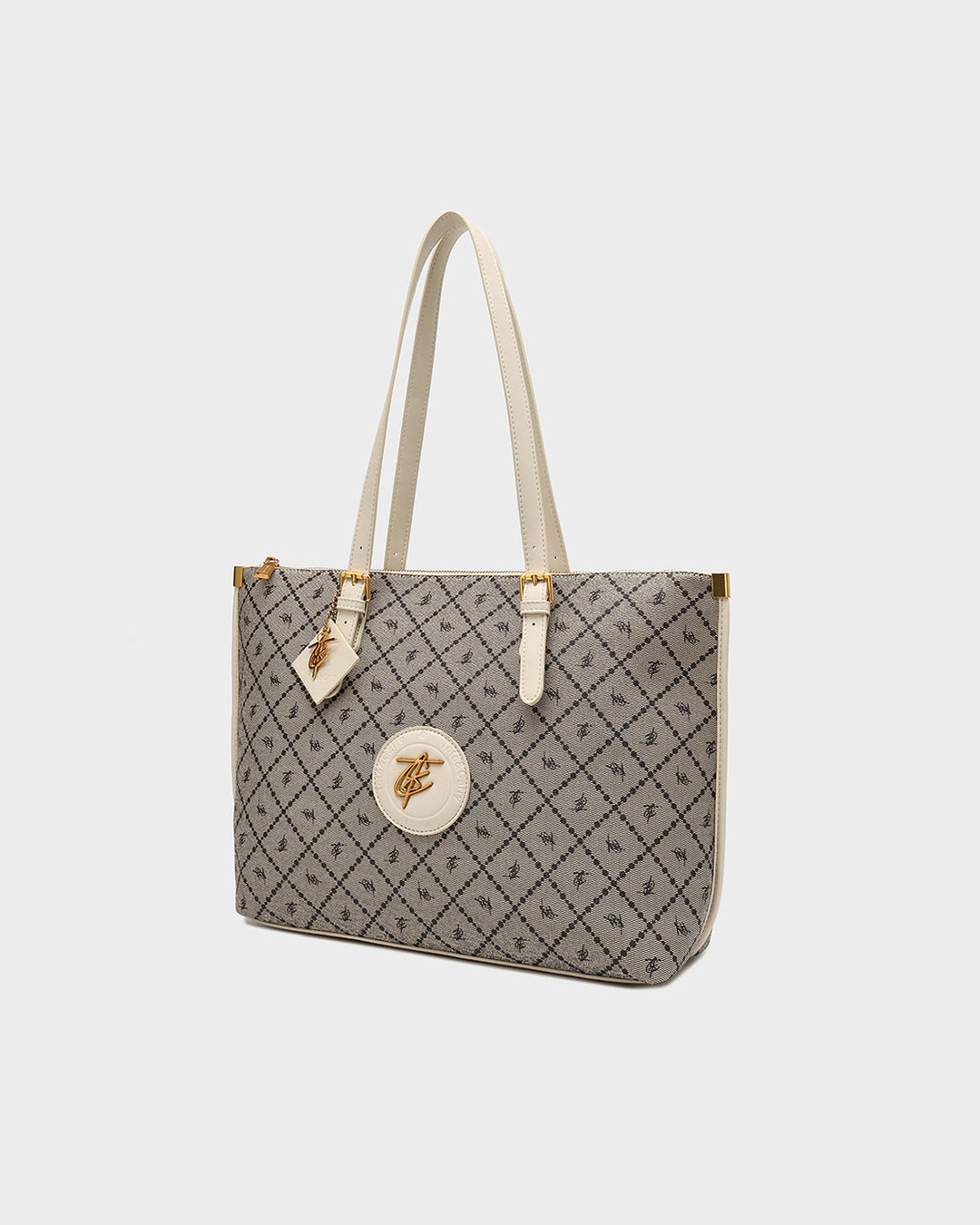 Glam Tote Bag in White