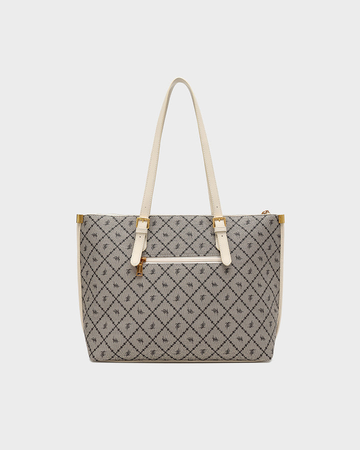 Glam Tote Bag in White
