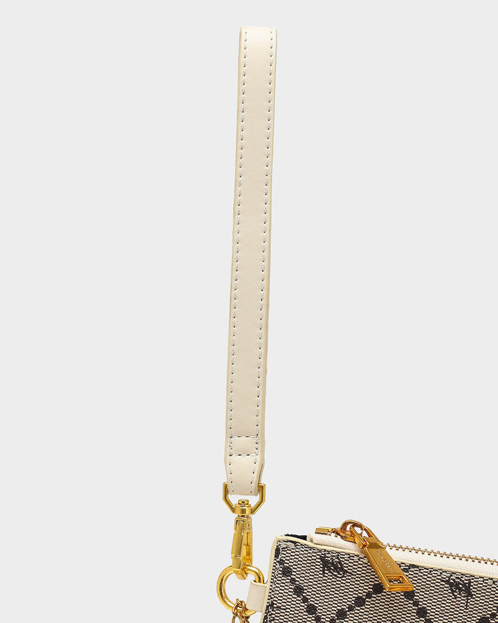 Glam Tote Bag in White