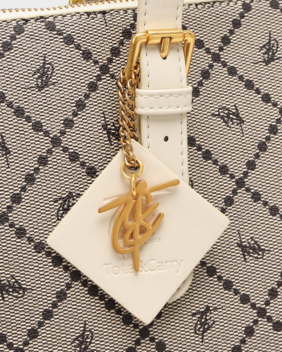 Glam Tote Bag in White