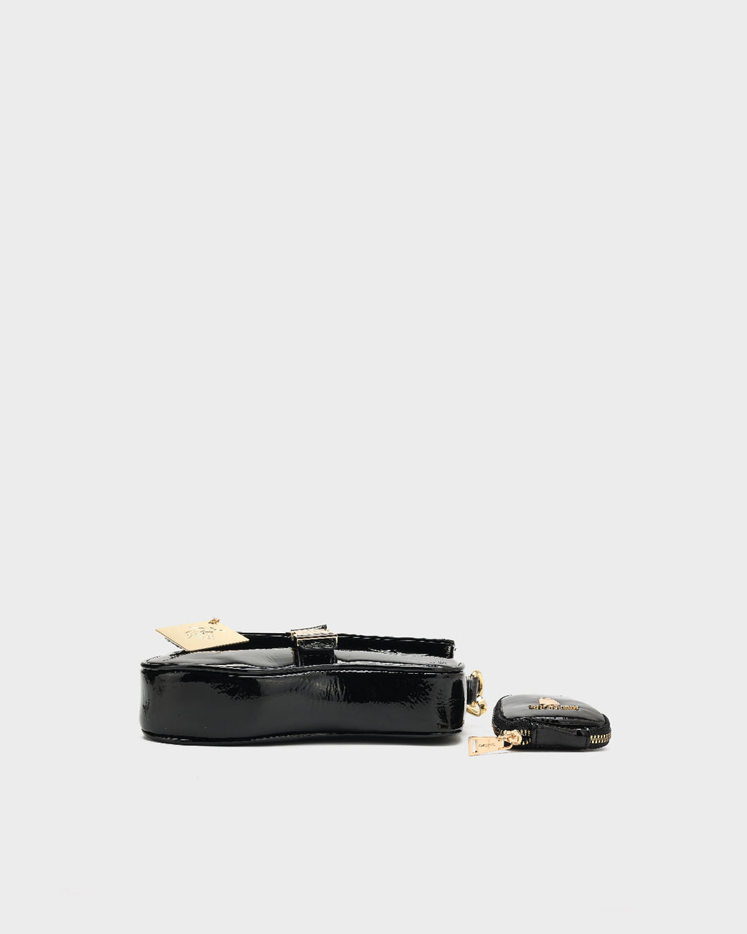 Patent Gun Messenger Bag in Black