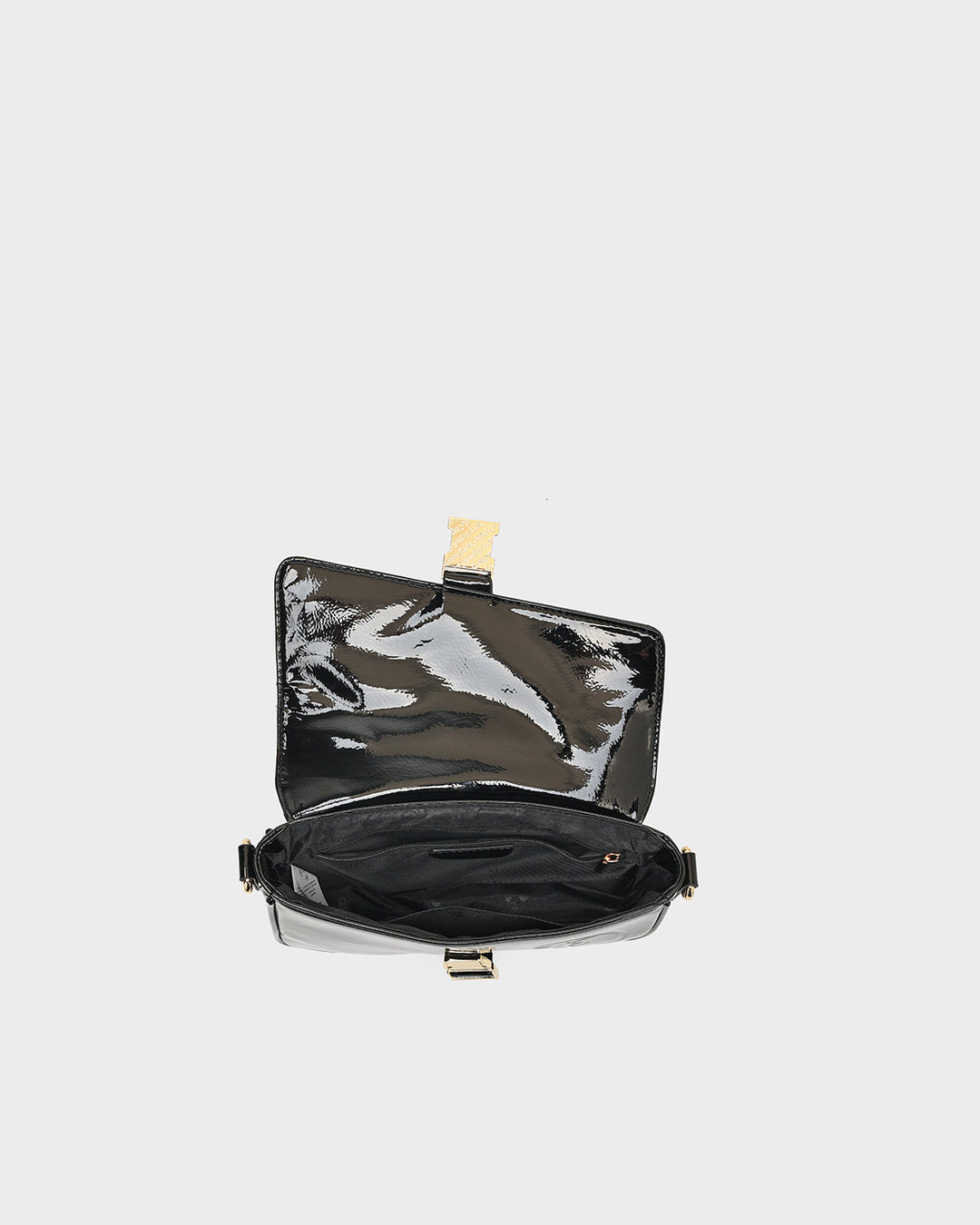 Patent Gun Messenger Bag in Black