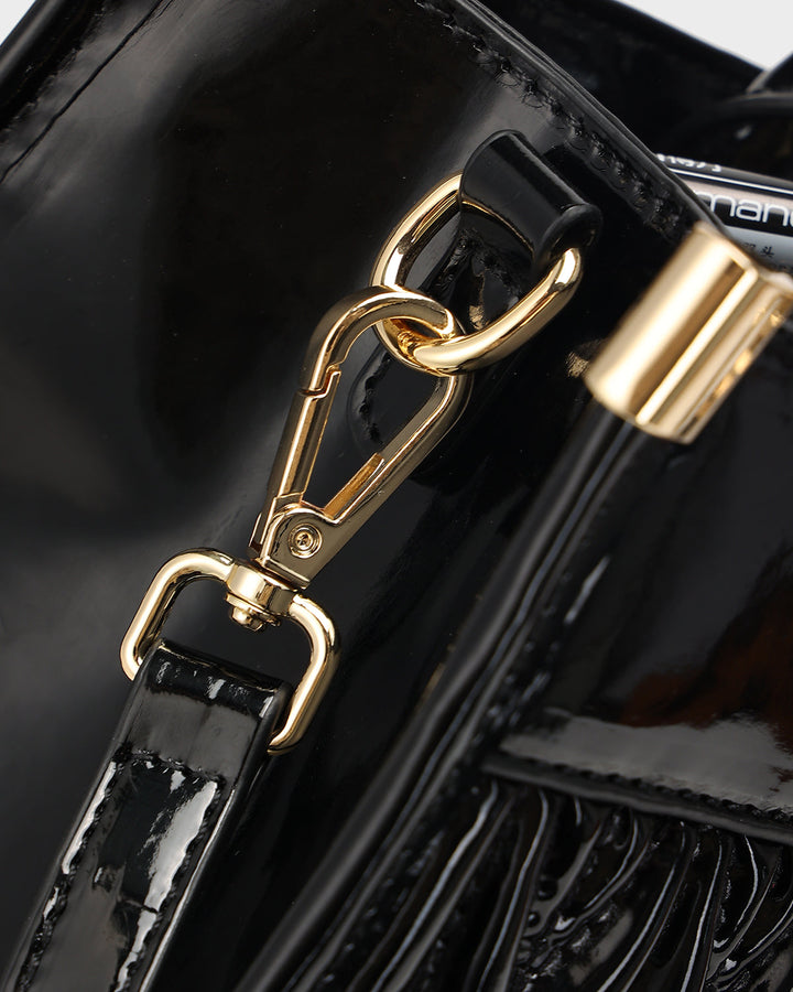 Night Out Tote Bag in Black