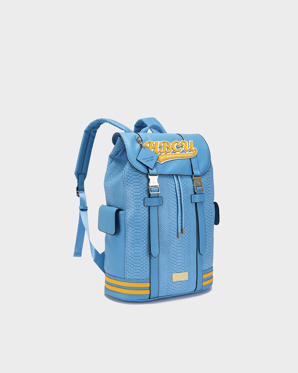 HBCU Varsity Backpack in Baby Blue 04