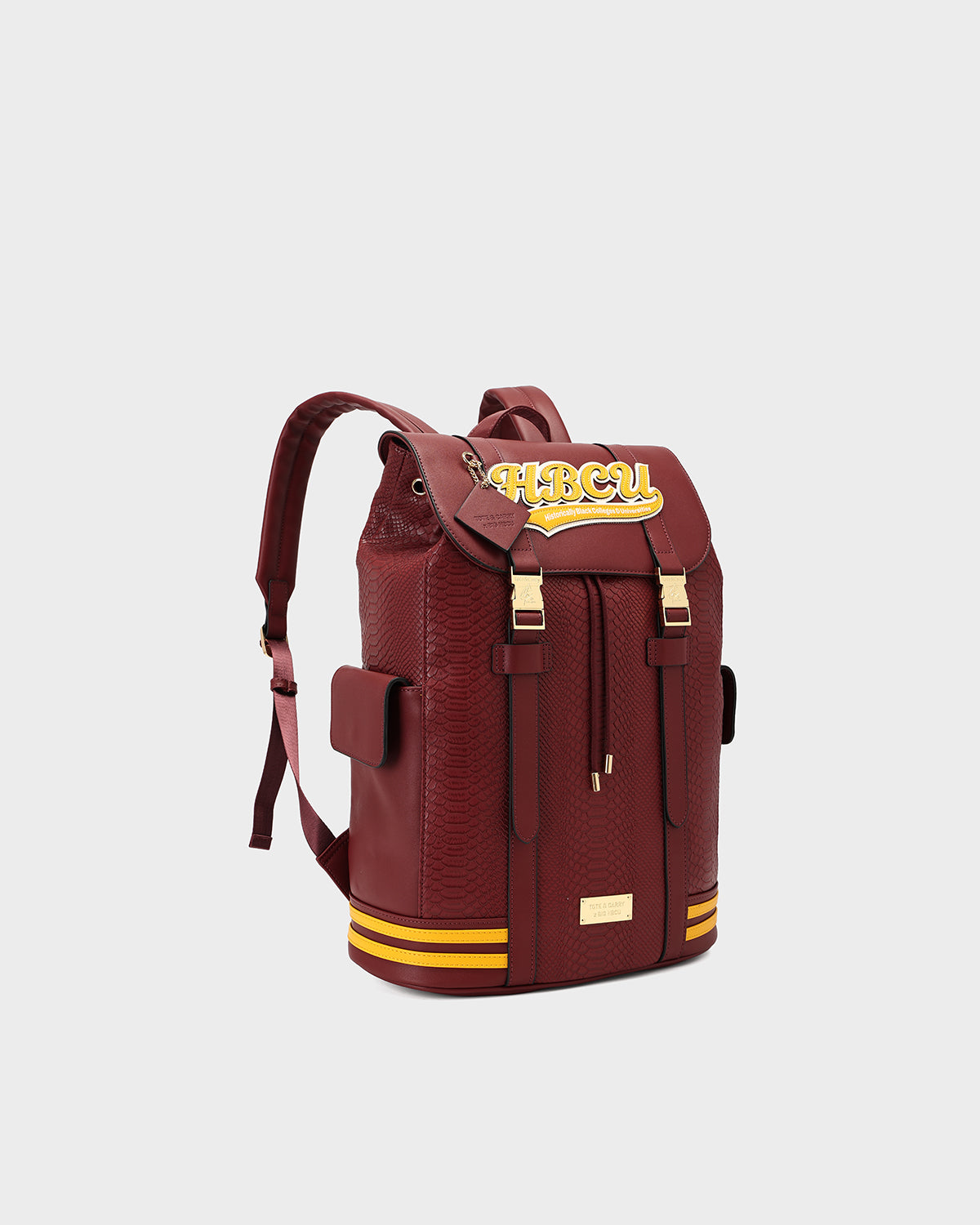 HBCU Varsity Backpack in Burgundy 05