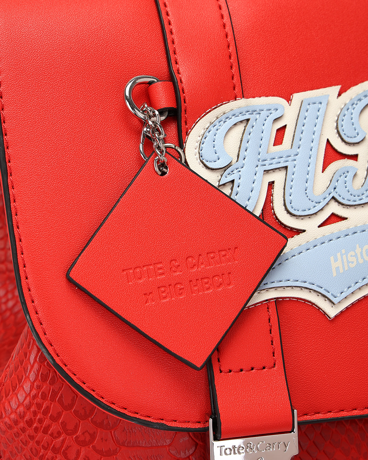 HBCU Varsity Backpack in Red 06