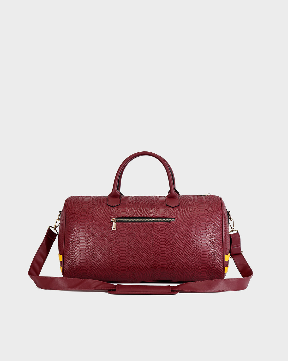 HBCU Varsity Duffle Bag in Burgundy 08